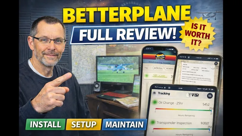 Watch Scooter's BetterPlane review on YouTube